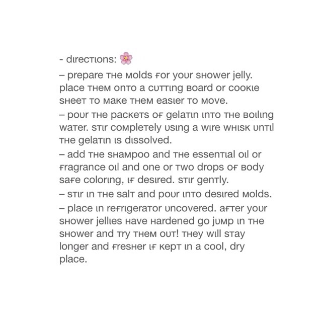 Diy beauty: shower jellies Diy beauty: shower jellies