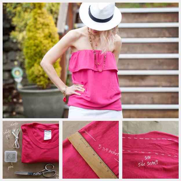 16 Different Way On How To Cut Your Shirts To Make Them Look So CUTE