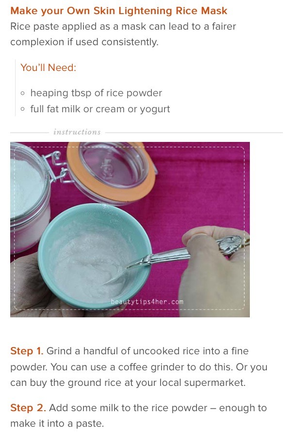 Skin Brightening Antiaging Rice Powder Mask👌👍 Musely