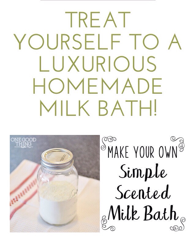 How To Make A Simple Bath Milk Musely
