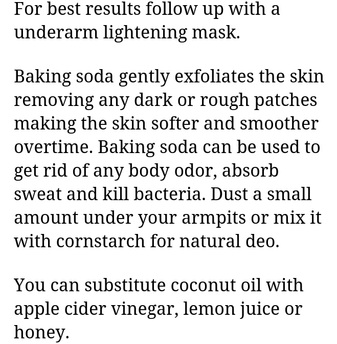  &amp; LIGHTENING UNDERARMS AT HOME VID WHITENING MASK &amp; SCRUB - Musely