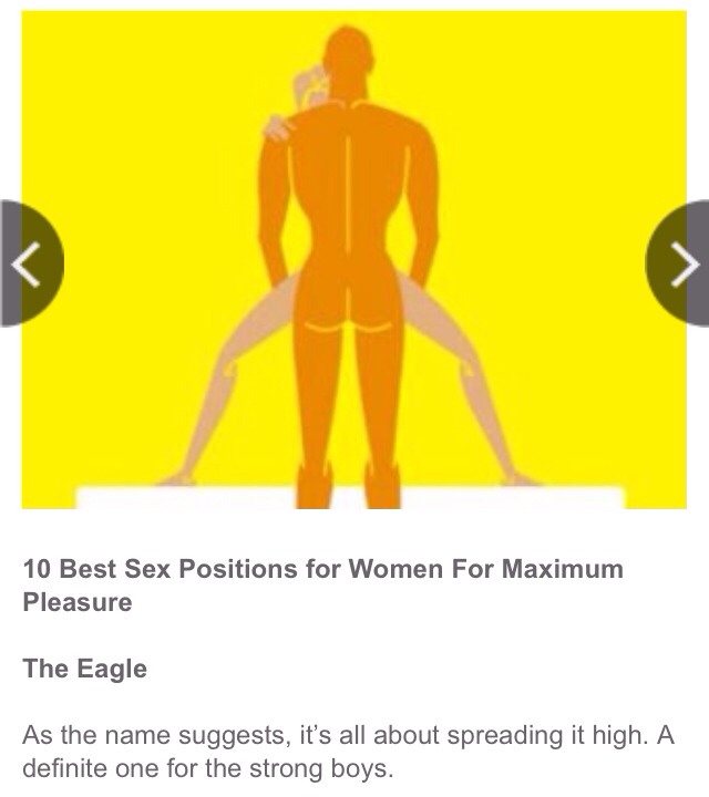 Maximum Pleasure Sex Positions For Women