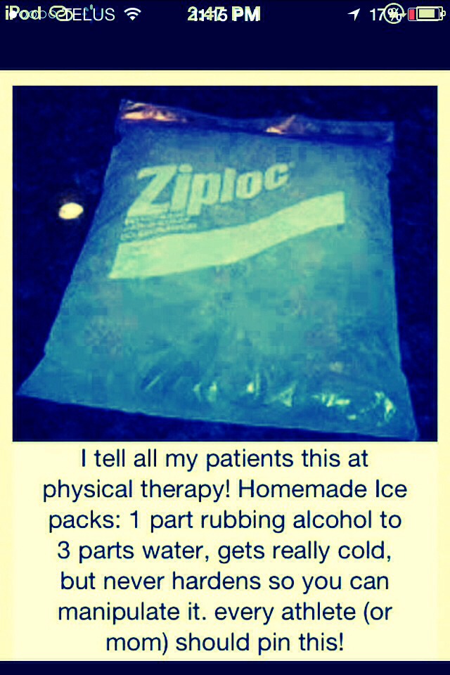 An Ice Pack That Doesn't Completely Freeze!! Awesome For Manipulation