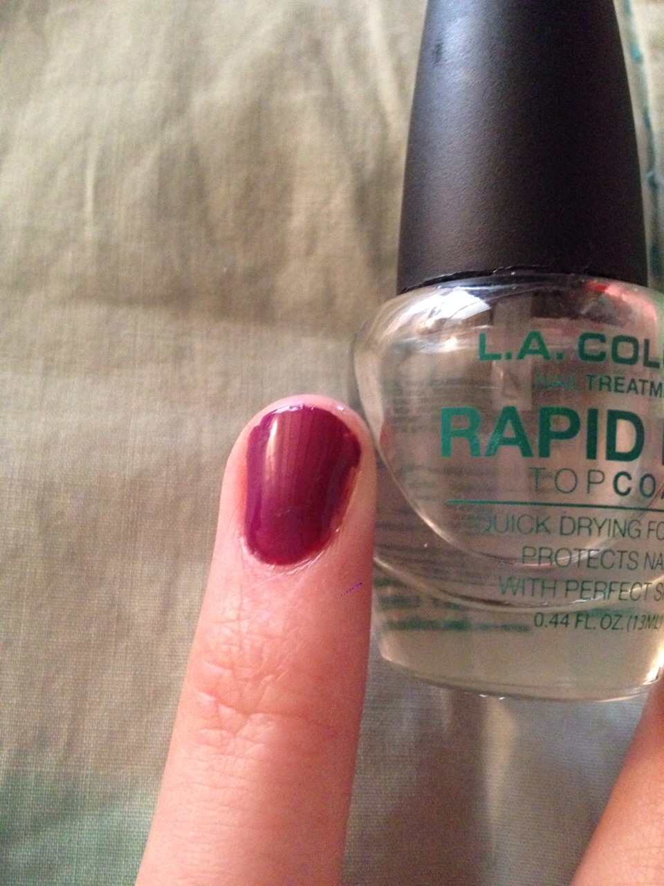 How To Get Smooth Nail Polish If You Accidentally Bump It In The Drying