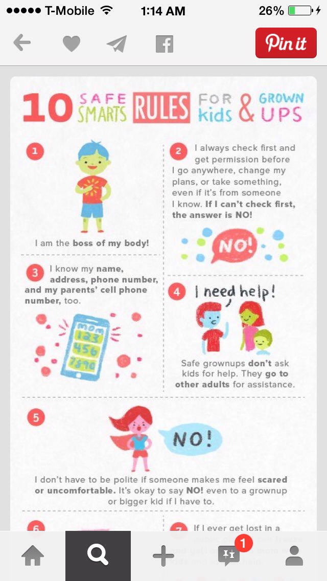 💚💚💚1⃣0⃣ Safe & Smart Rules For Kids & Grownups!!!!💛💛💛 Like 4⃣ More!👍👍