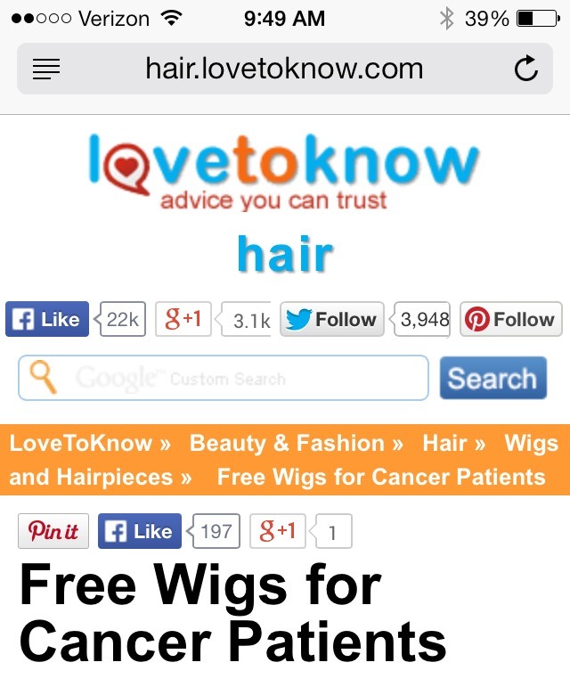 Free Wigs For Cancer Patients Musely