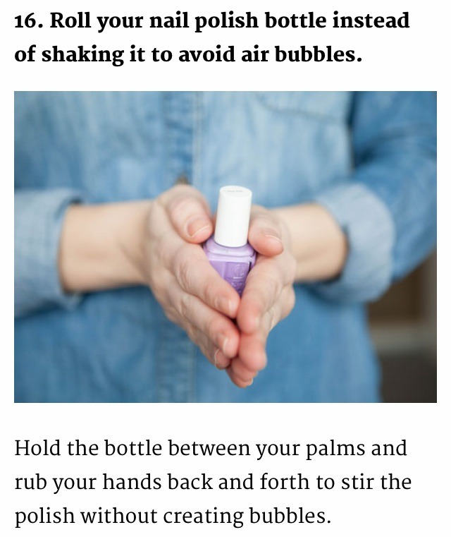 20 Life-Changing Hacks for Doing Your Nails pictures 20 Life-Changing Hacks for Doing Your Nails images