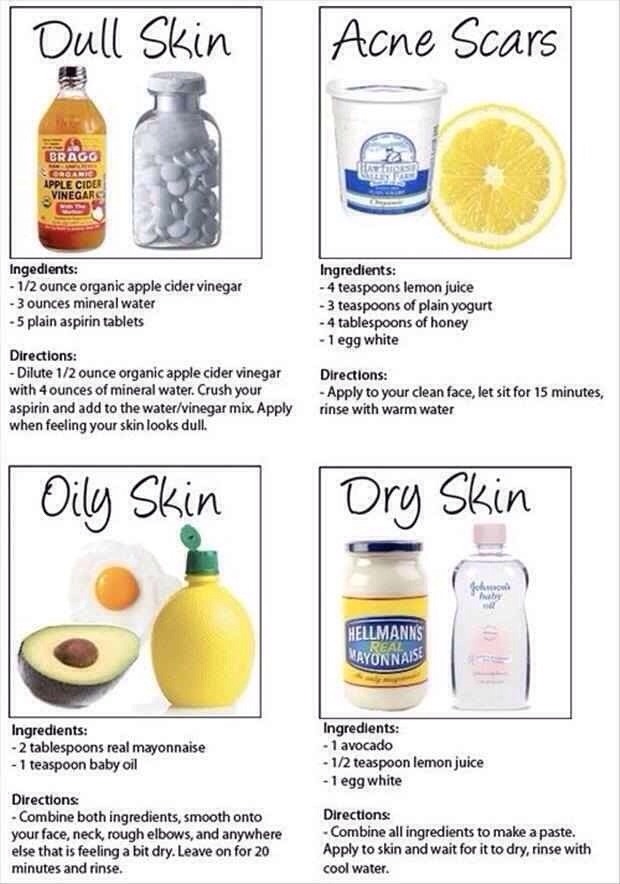 Home Remedies For All Skin Problems Musely