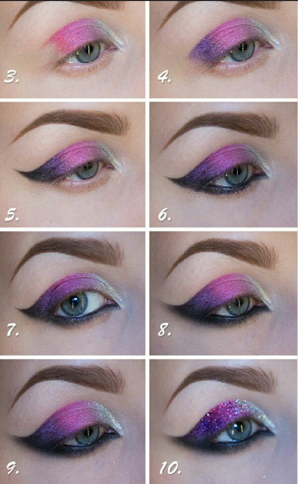 Beautiful Pink and Purple Eyeshadow Tutorial! Musely