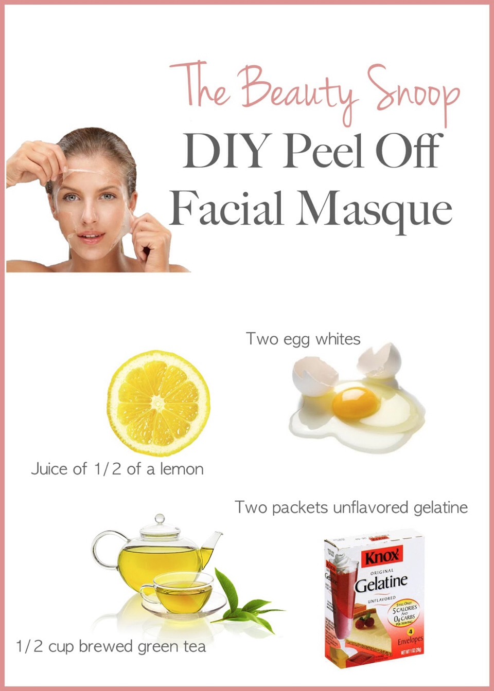 Homemade Facial Masques 22