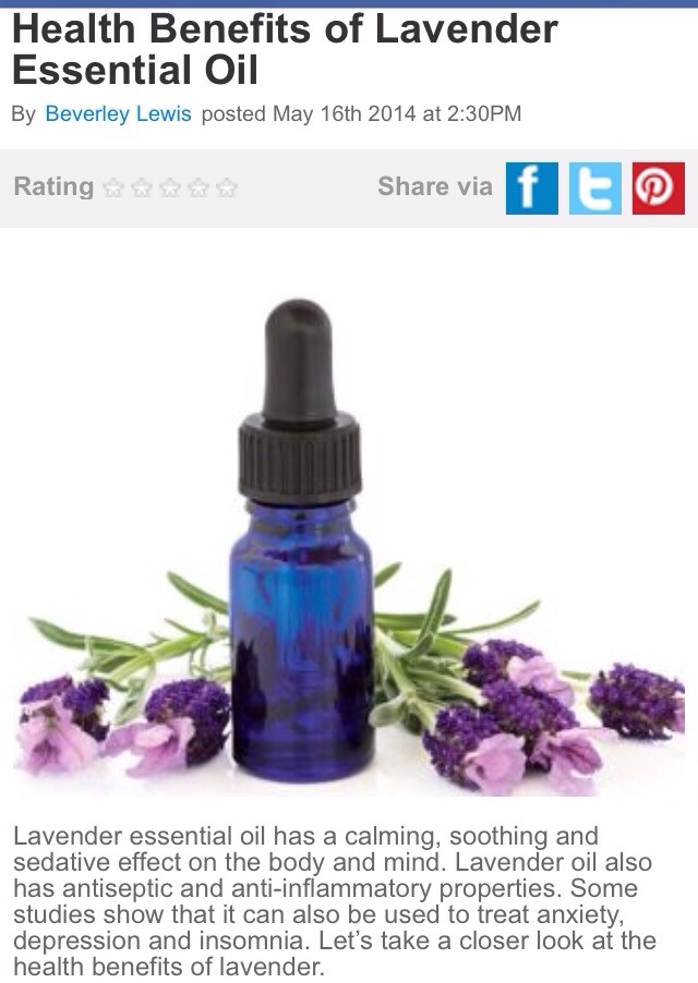 💢 Health Benefits Of Lavender Essential Oil!💢 Musely