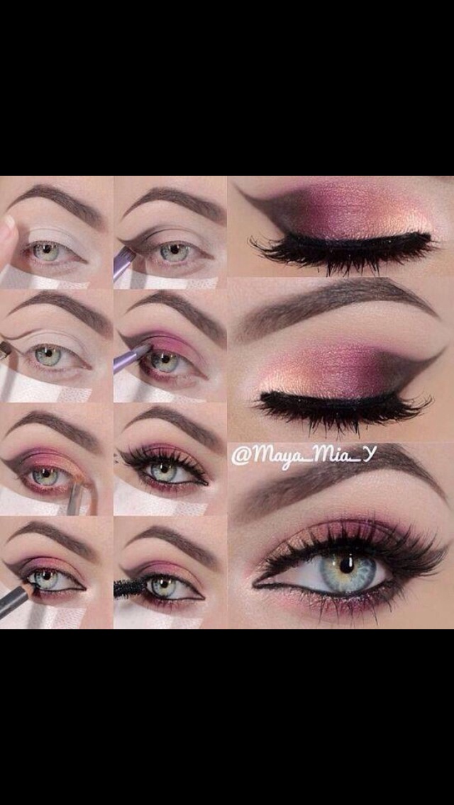 Easy And Cute Eye Makeup🎀🎀🎀 Musely