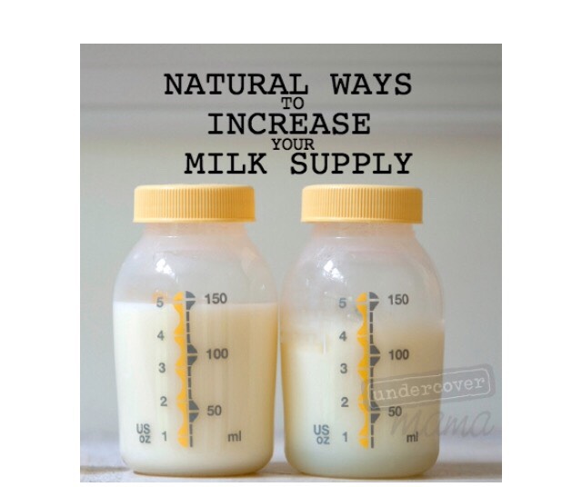 Natural Ways To Increase Milk Supply Natural Ways To Increase Milk Supply