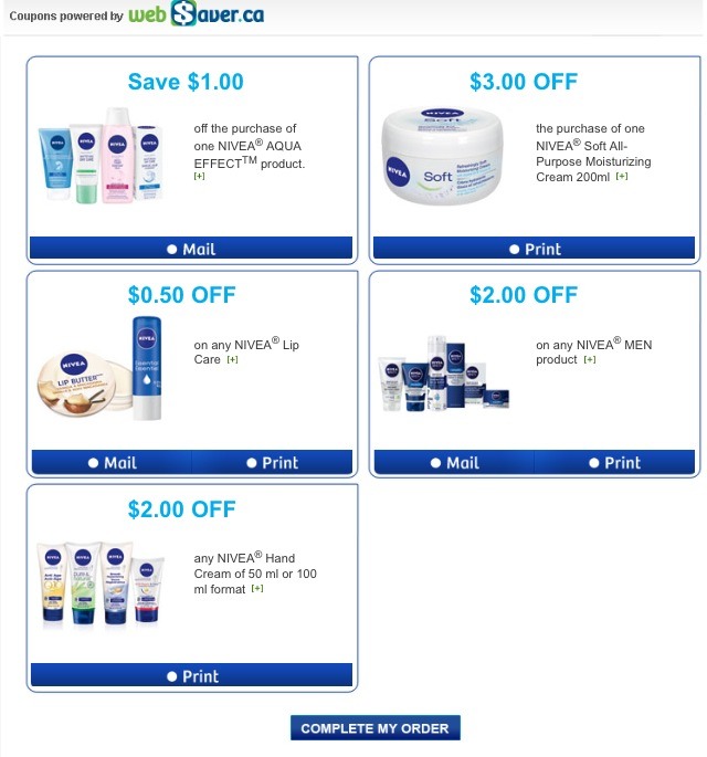 Get food coupons sent to your home