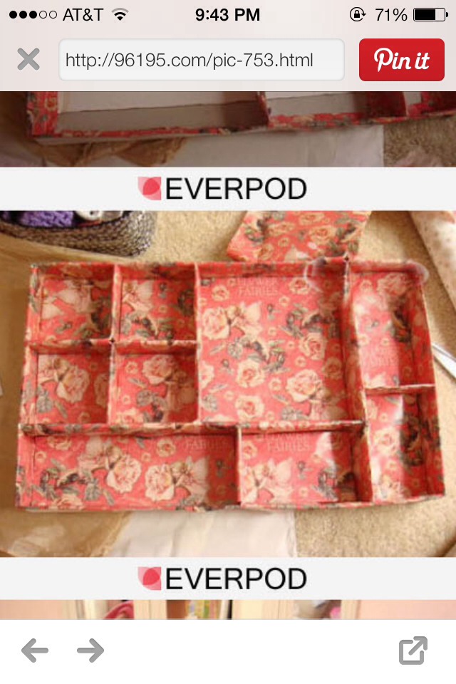 How To Make Drawer Organizer Musely