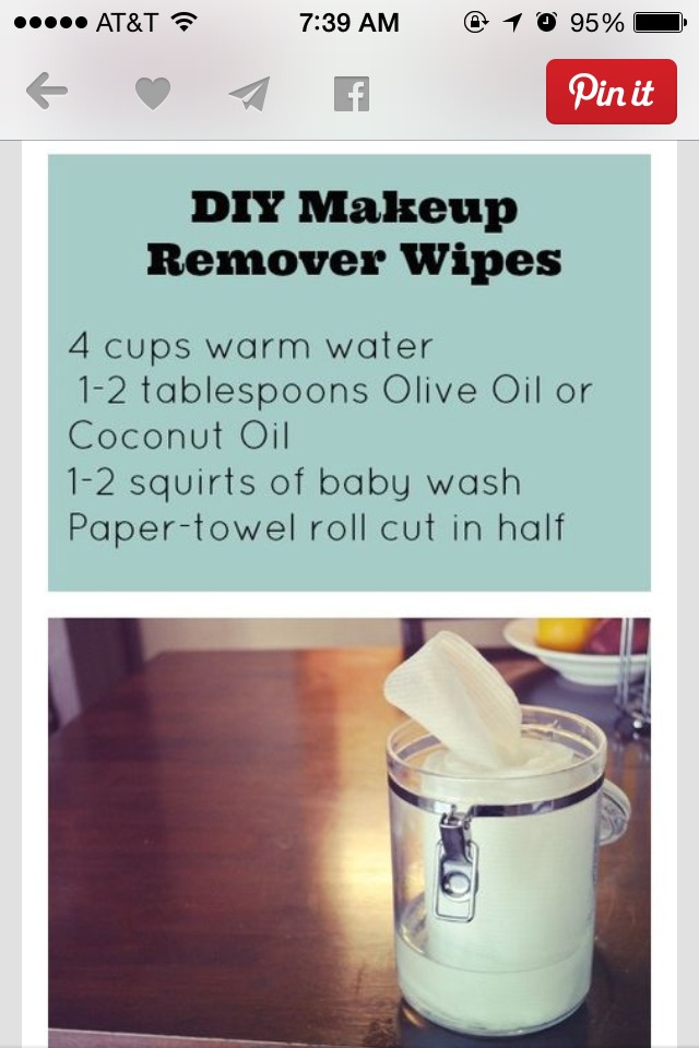 DIY Makeup Remover Wipes Musely