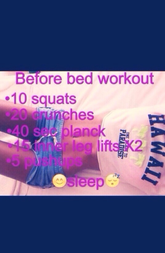 Exercises You Can Do In Bed Images Guru Workout To Do Every Night Before Bed