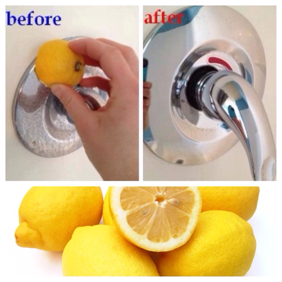 Tip For Today > Lemon For Water Stains > The Citric Acid Dissolves