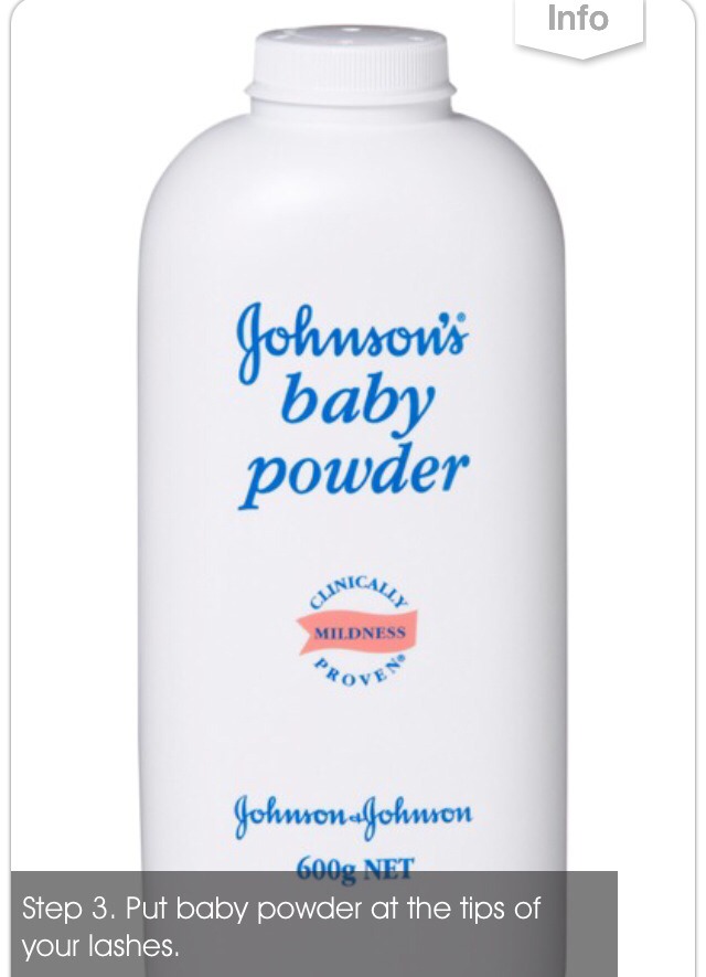 Baby Powder And Vaseline Make You Eyelashes Fuller And Longer Musely