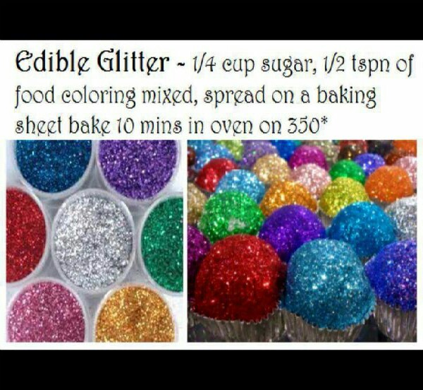 Edible glitter ! Musely