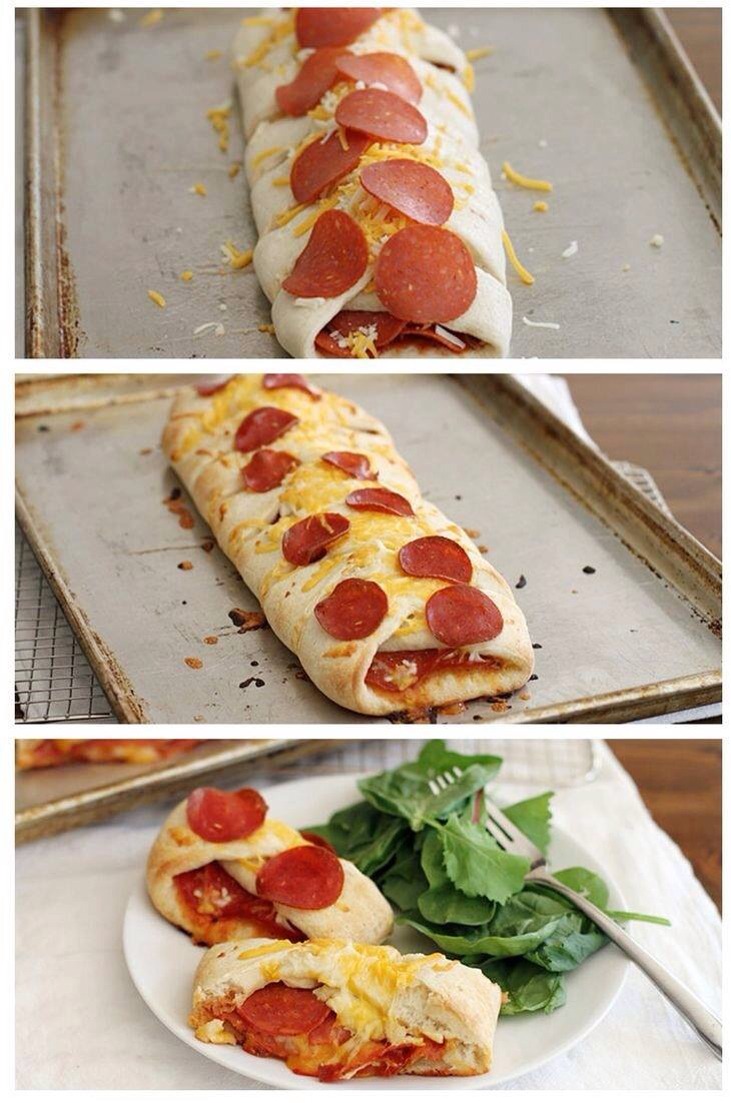 Delicious Pizza Burrito 😋 Musely