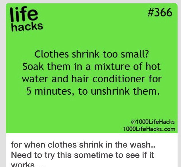 How to Unshrink Clothes pictures photo How to Unshrink Clothes