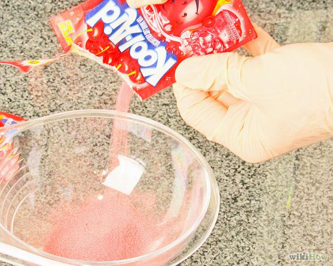 STEP 1:Grab your favourite colour and pour it into a bowl. STEP 1:Grab your favourite colour and pour it into a bowl.