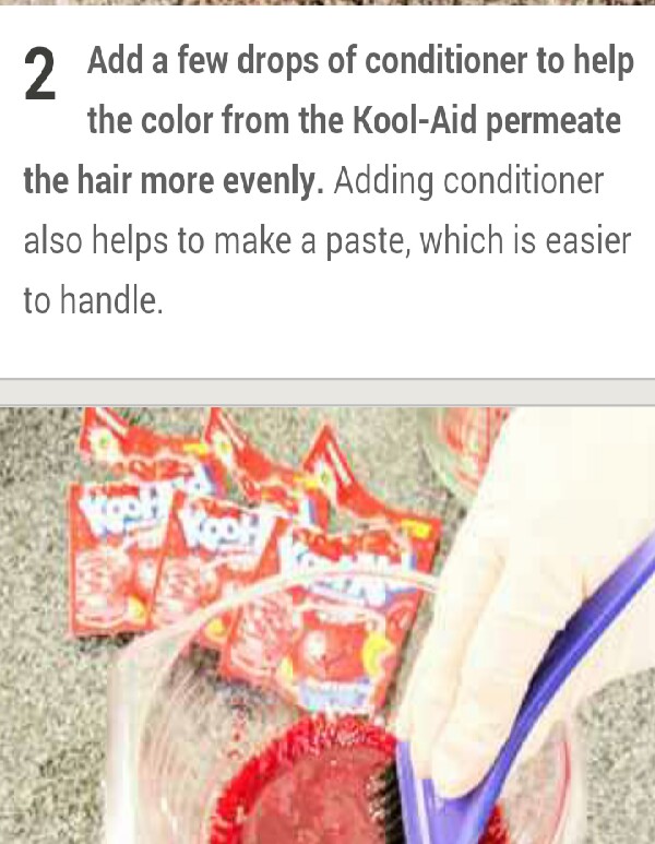 How To Guide On Using KoolAid To Dye Your Hair!!! Musely