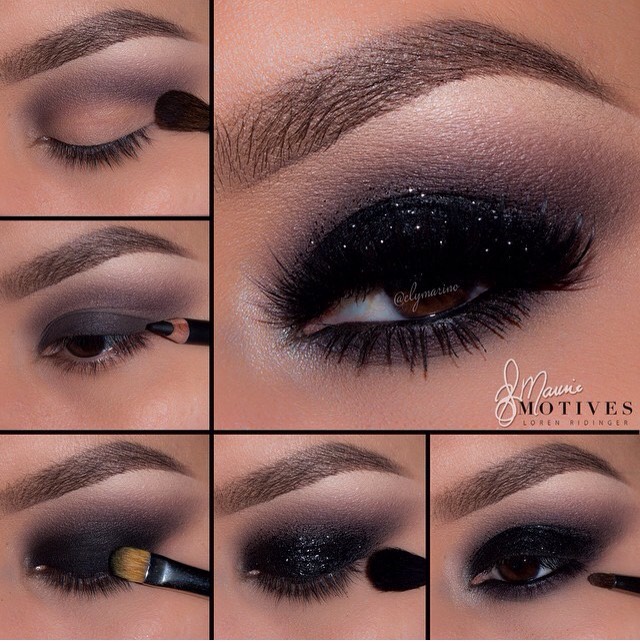 Пошаговый макияж smoky eyes Пошаговый макияж smoky eyes