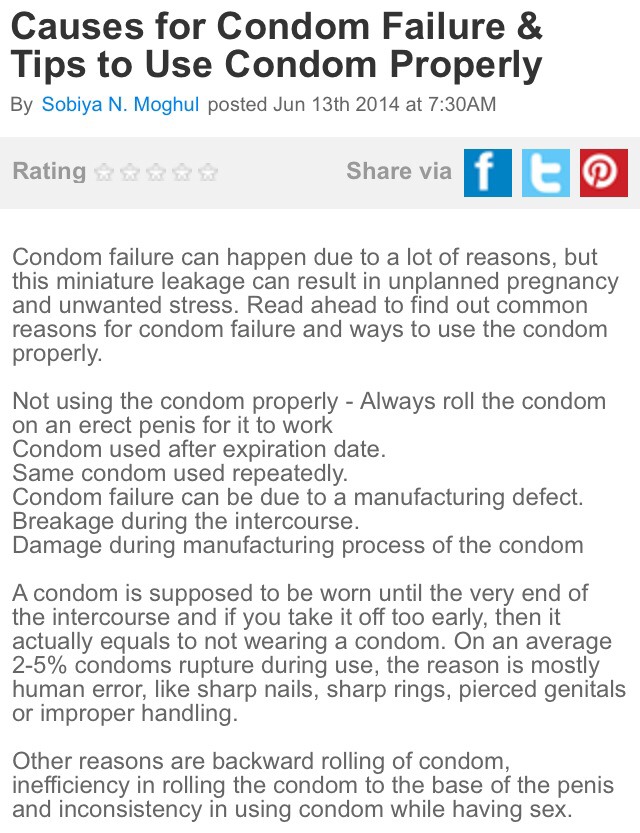 💕 Causes Of Condom Failure & Tips To Use Condom Properly!!! 💕 Musely