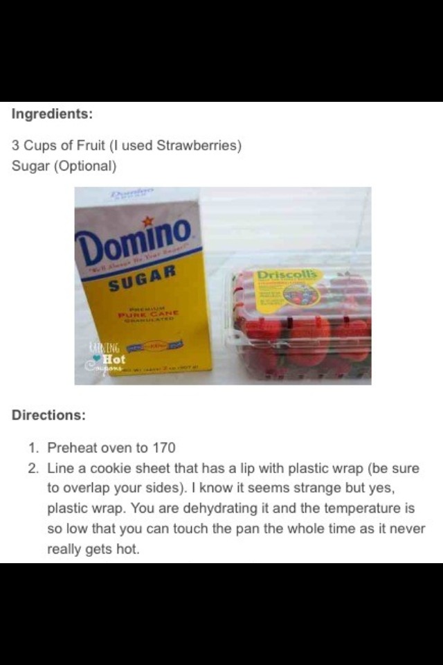 2 Ingredient Healthy Homemade Fruit Roll ups Musely