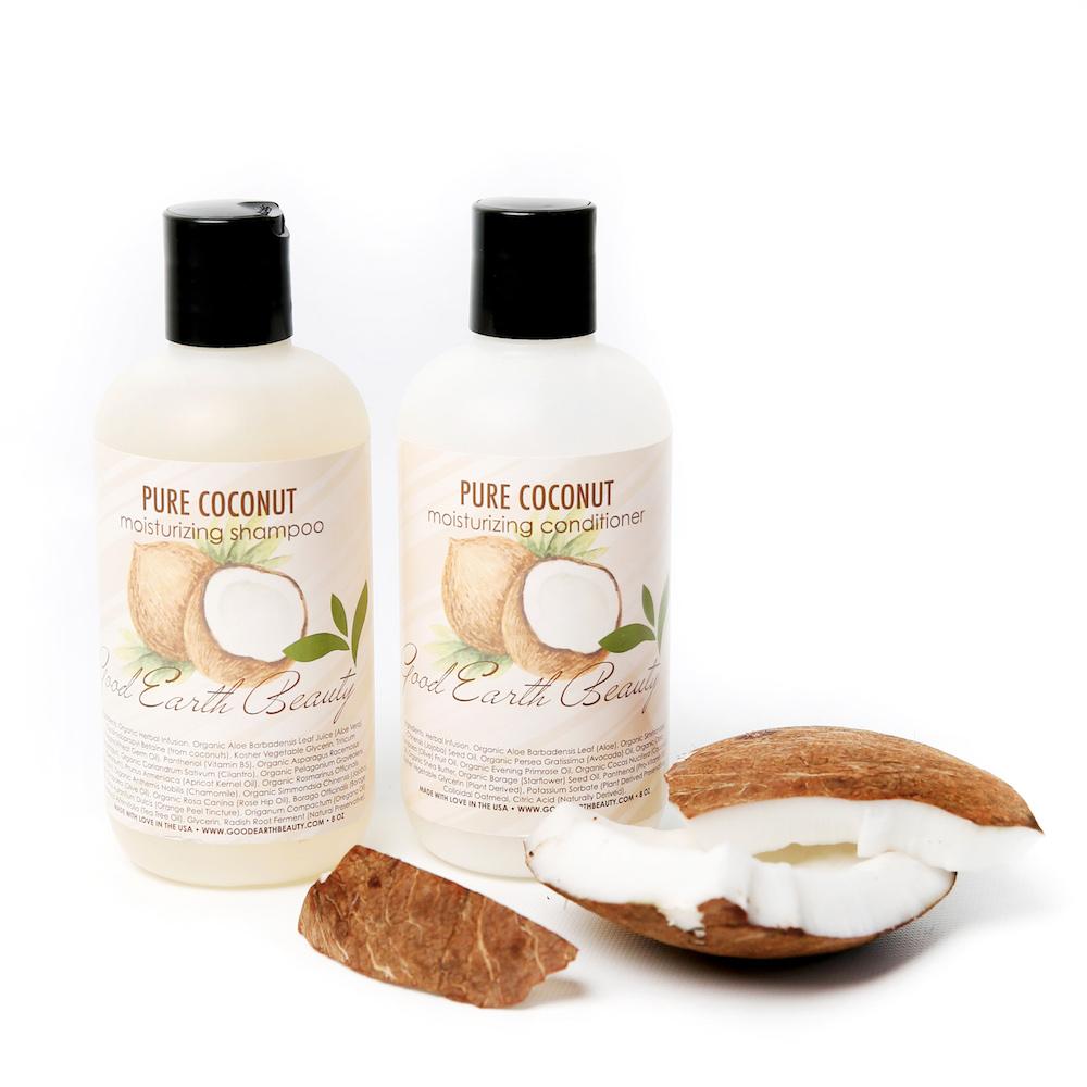 Shampoo Coconut Moisturizing Natural Good Earth Beauty