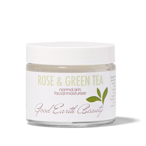 Facial Moisturizer - Natural Rose & Green Tea for Normal Skin by Good Earth Beauty Facial Moisturizer - Natural Rose & Green Tea for Normal Skin by Good Earth Beauty