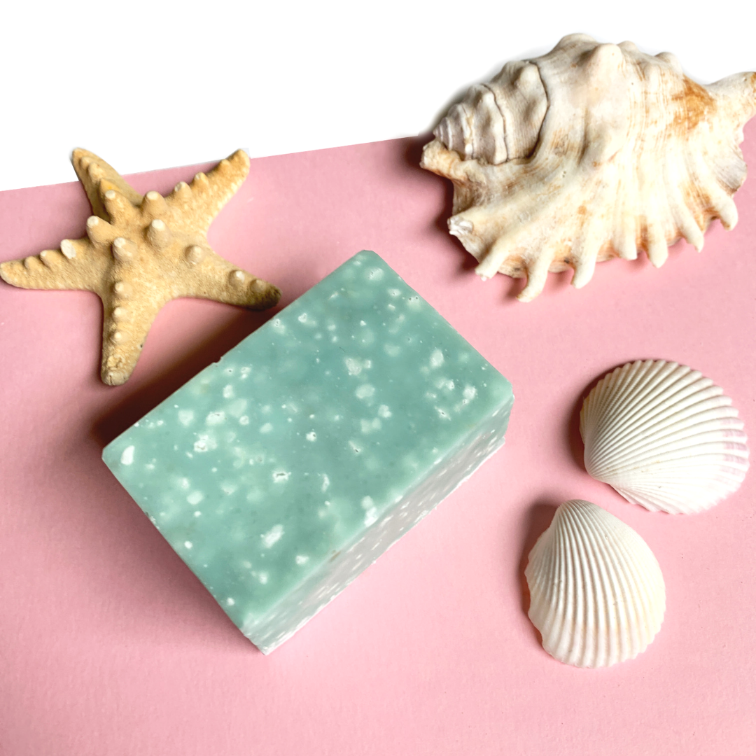 Eucalyptus + Mint Handmade Salt Soap Eucalyptus + Mint Handmade Salt Soap