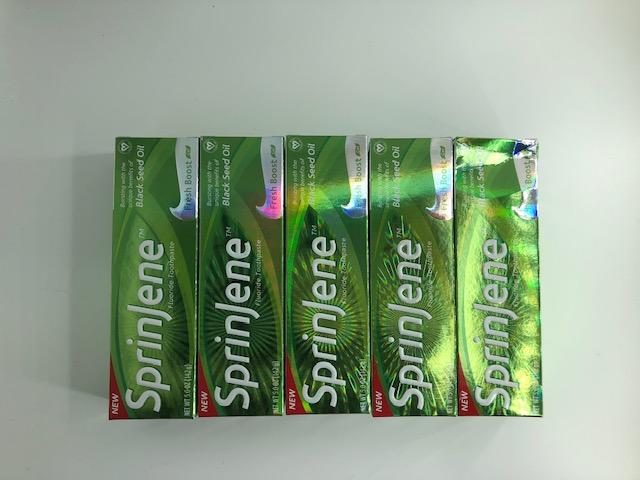 SprinJene Fresh Boost toothpaste Bundle of 5 SprinJene Fresh Boost toothpaste Bundle of 5