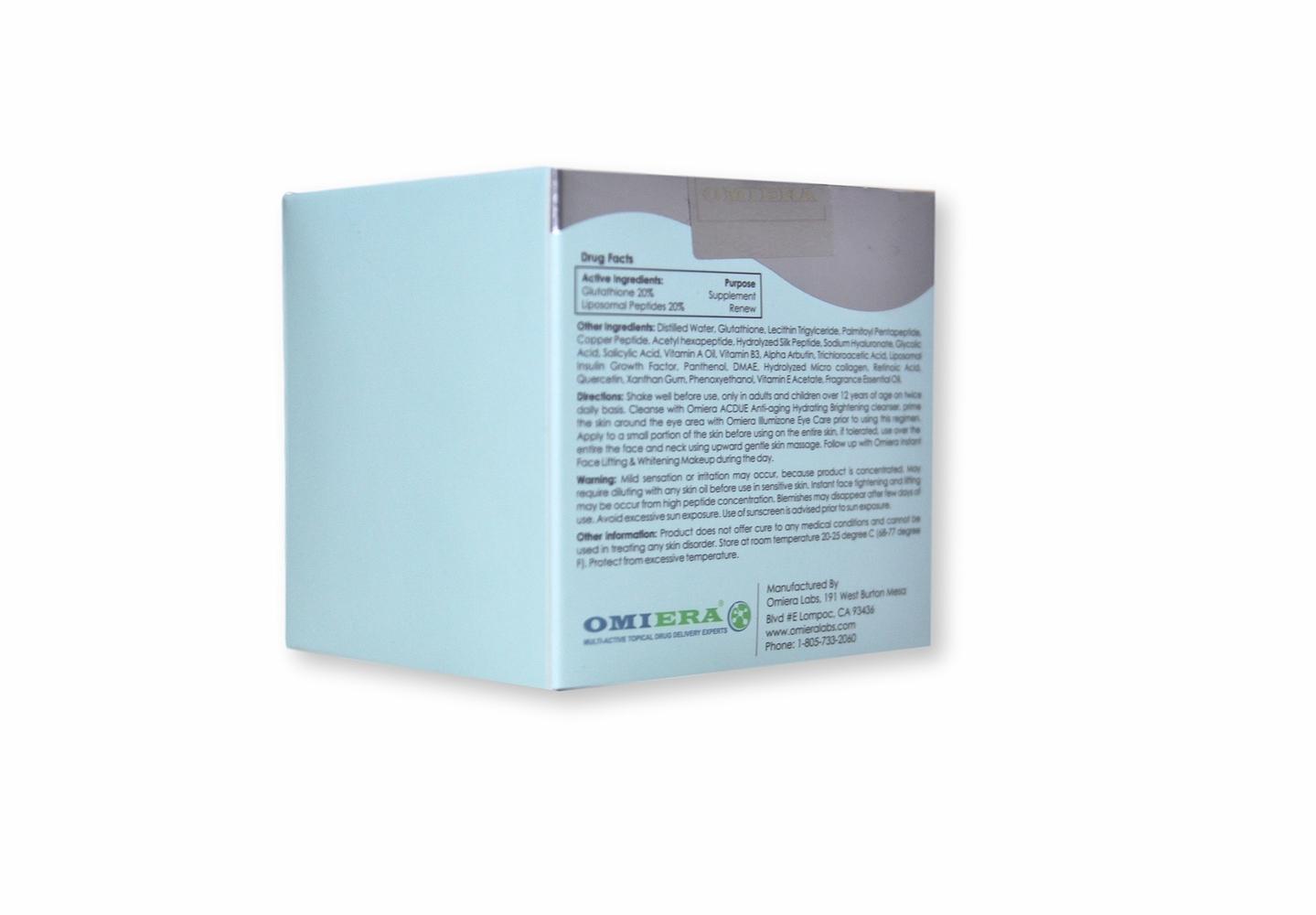Omiera Labs Glocione Anti Aging Moisturizer And Skin Brightening Hyaluronic Acid Anti-Aging Cream - image 5
