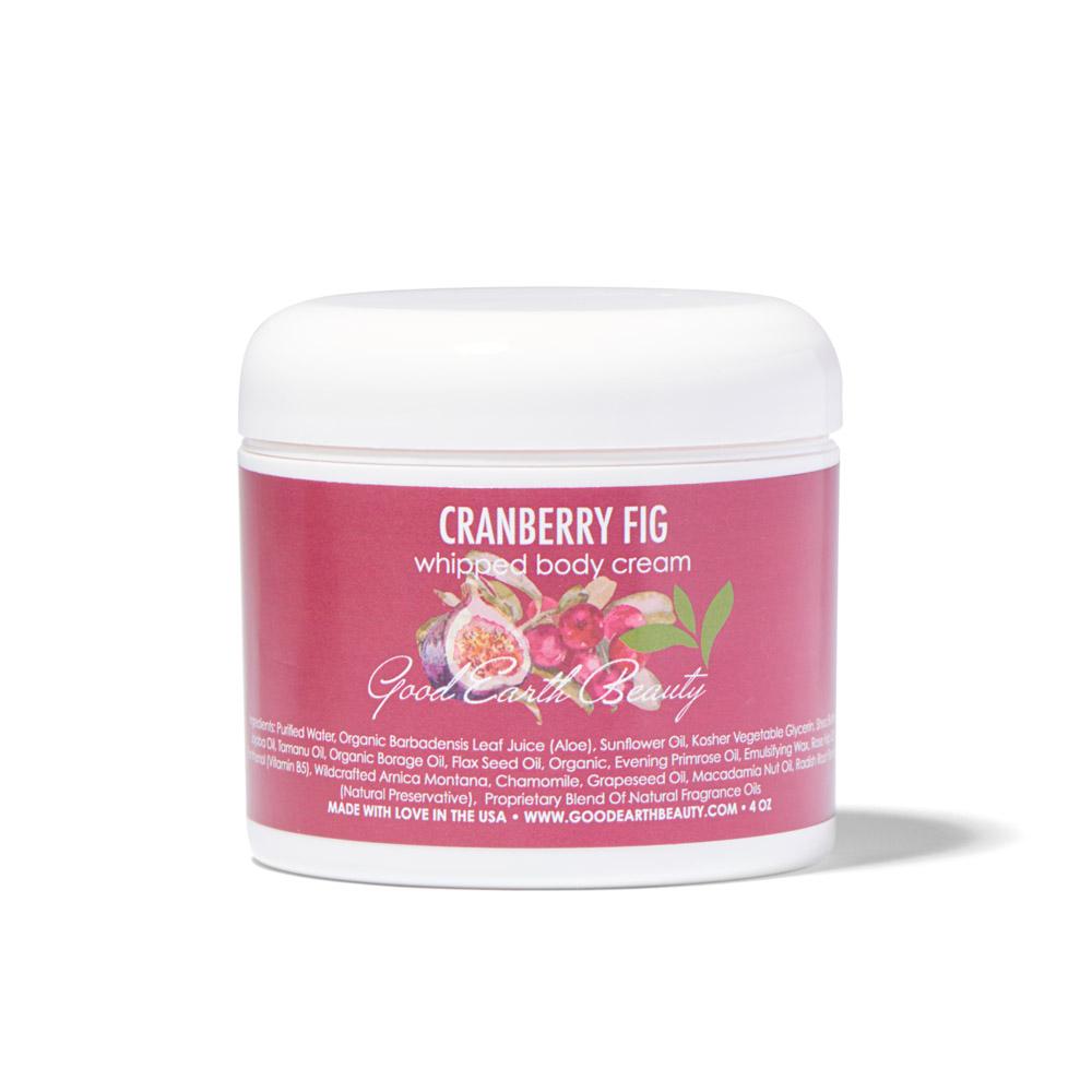 Body Cream Cranberry Fig by Good Earth Beauty Musely