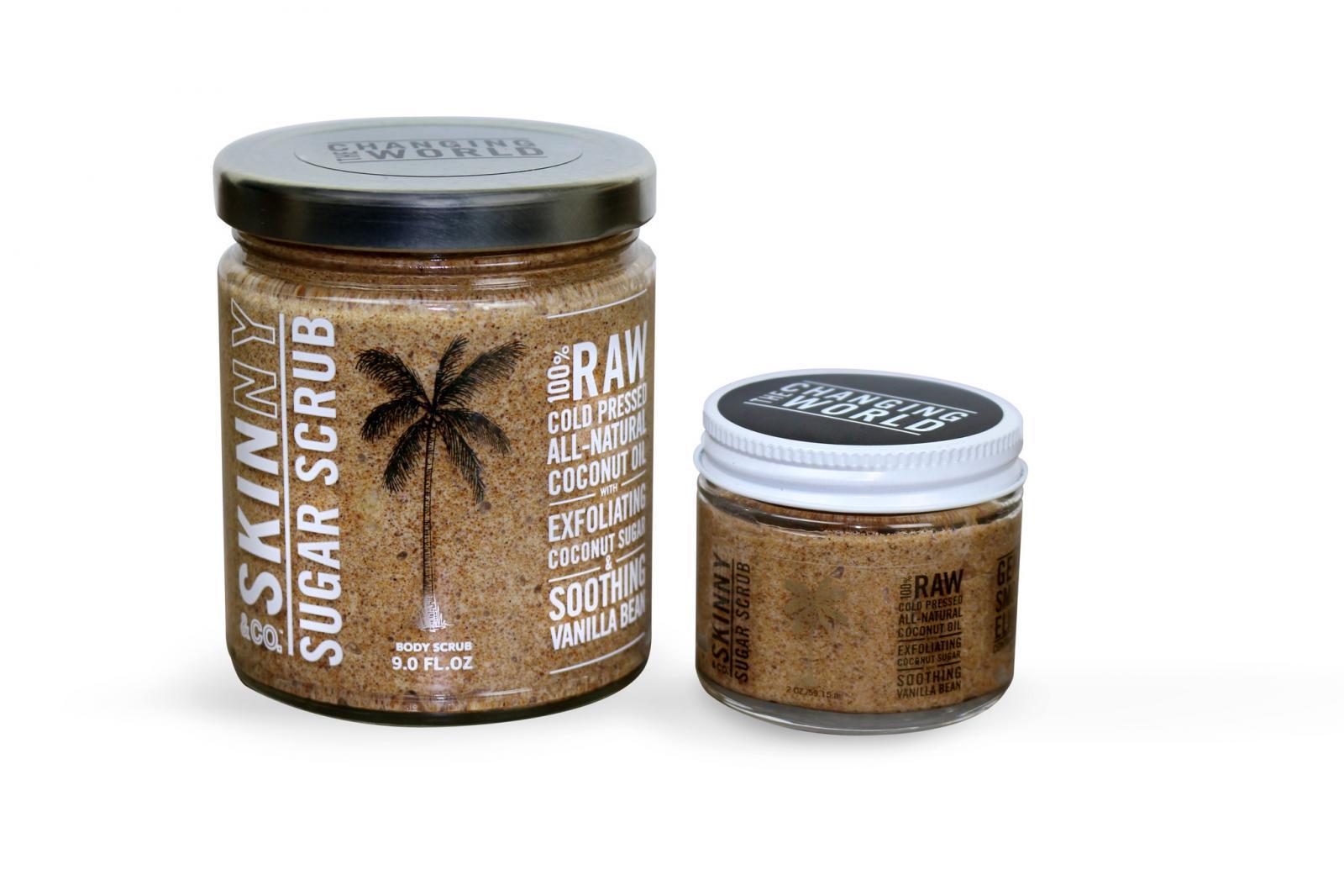 Skinny & Co. Exfoliating Vanilla Sugar Body Scrub - image 3