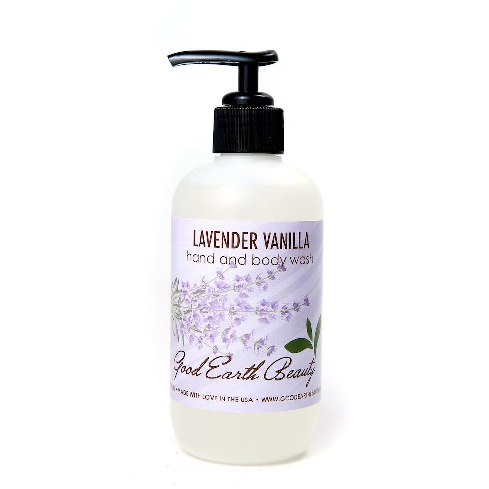 NEW Body and Hand Wash Lavender Vanilla by Good Earth Beauty