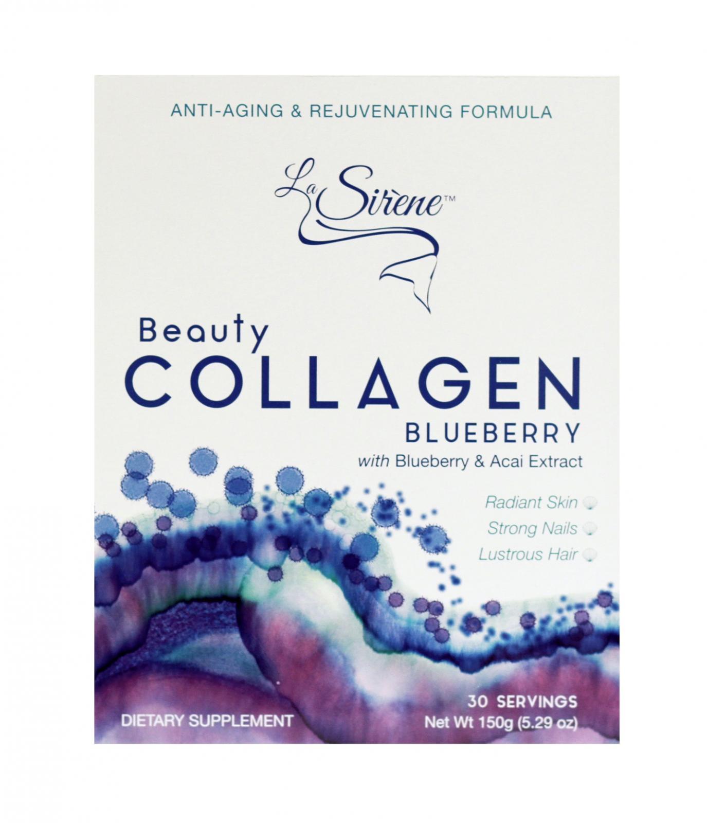 BLUEBERRY Beauty Marine Collagen Supplement BLUEBERRY Beauty Marine Collagen Supplement
