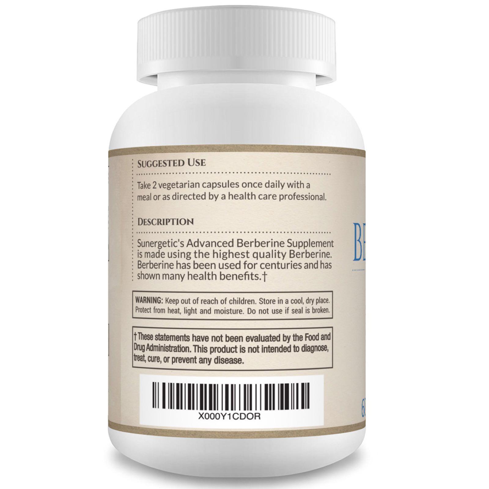 Sunergetic Premium Berberine Supplement - image 3