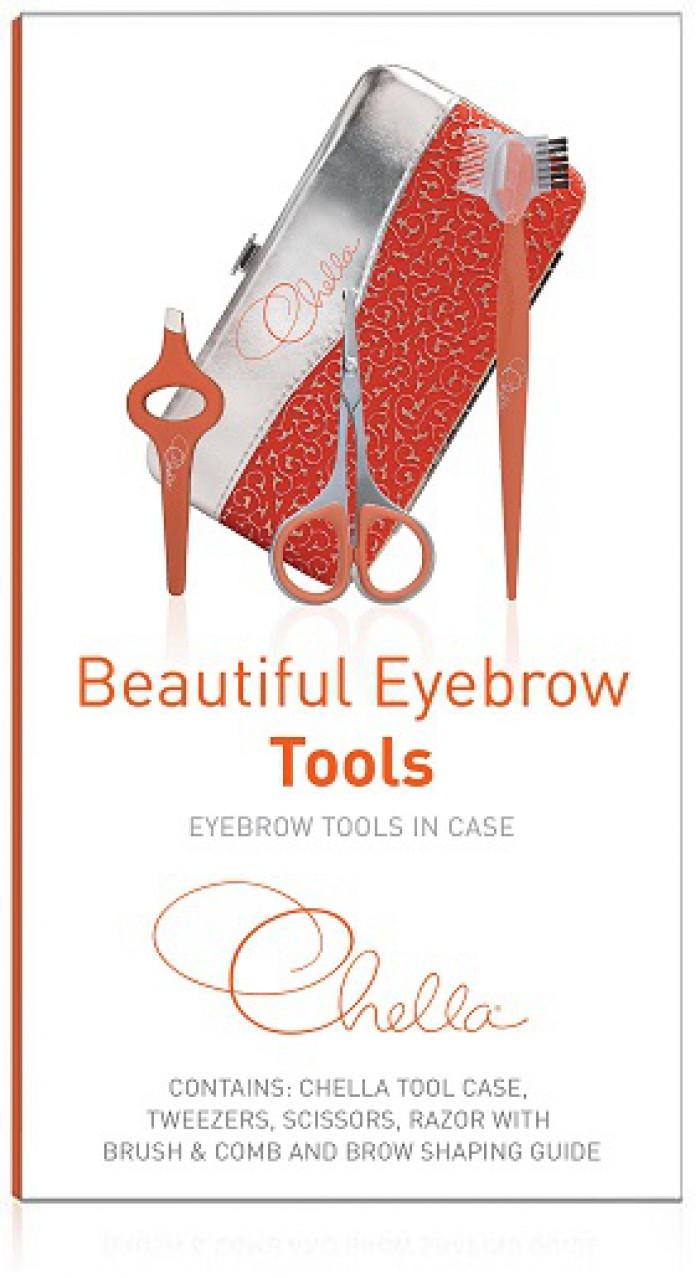 Beautiful Eyebrow Tools in Case Beautiful Eyebrow Tools in Case