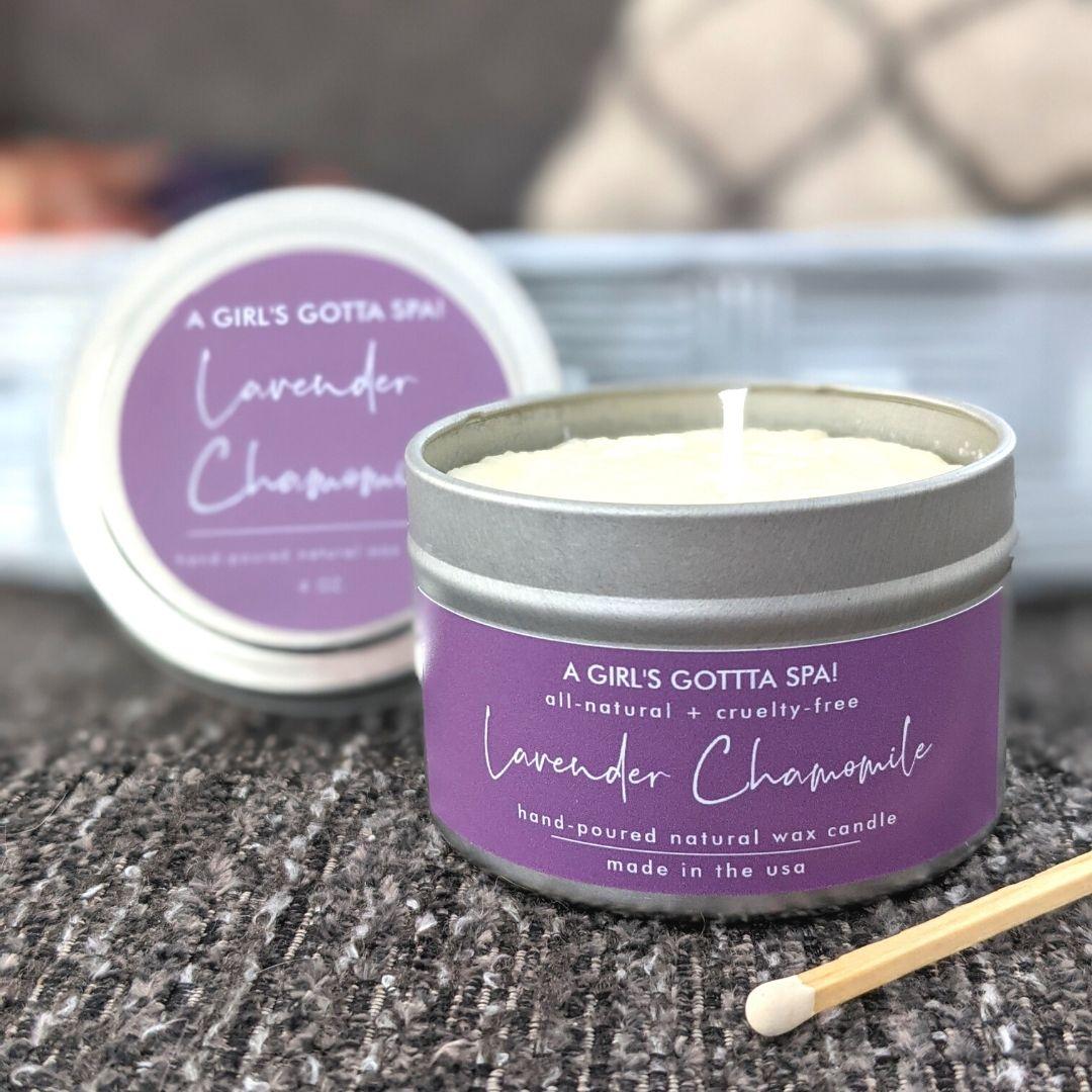 Lavender Chamomile Natural Wax Candle - image 2