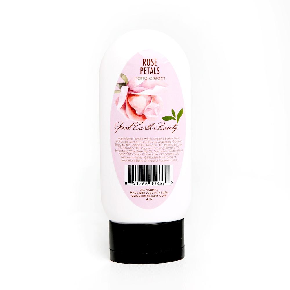 Rose Petals Hand Cream by Good Earth Beauty Musely