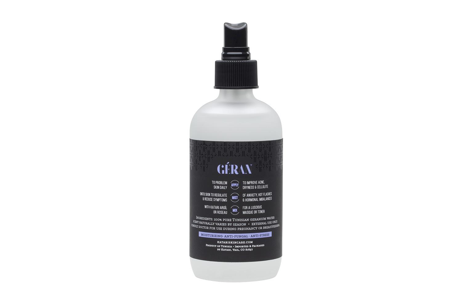 Geran - Mediterranean Hydrating Mist - pure, vapor-distilled geranium hydrosol - image 2