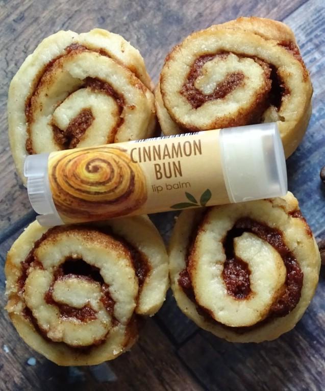 New Lip balm Vegan Cinnamon Bun Lip Balm