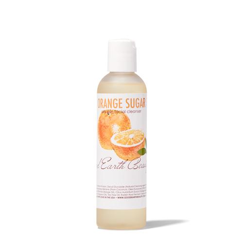 Facial Cleanser - Natural Orange Sugar for Acne or Oil - Prone Skin Facial Cleanser - Natural Orange Sugar for Acne or Oil - Prone Skin