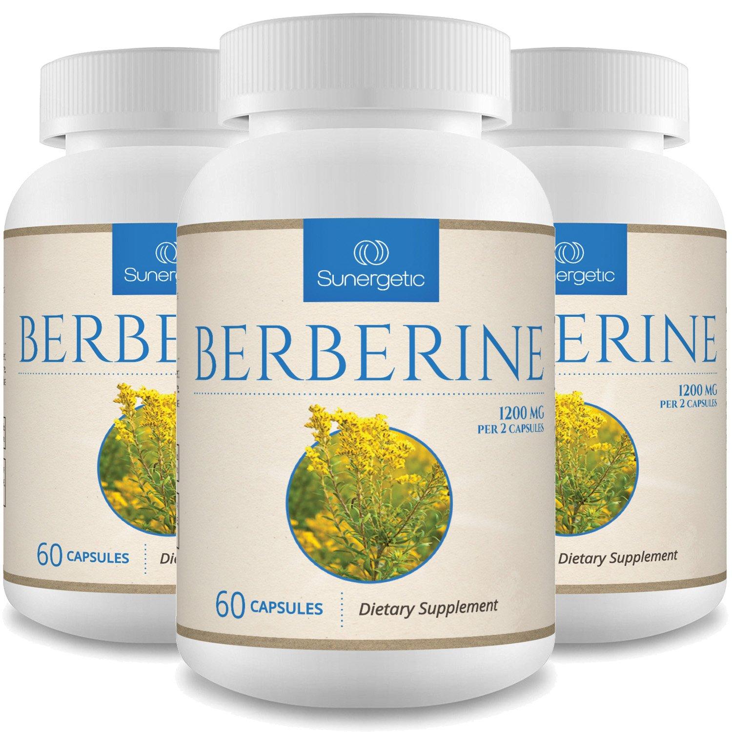 Premium Berberine Supplement by Sunergetic Musely