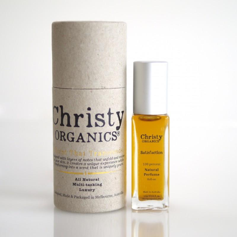 Christy Organics SATISFACTION Natural Perfume (Roll-on) Christy Organics SATISFACTION Natural Perfume (Roll-on)