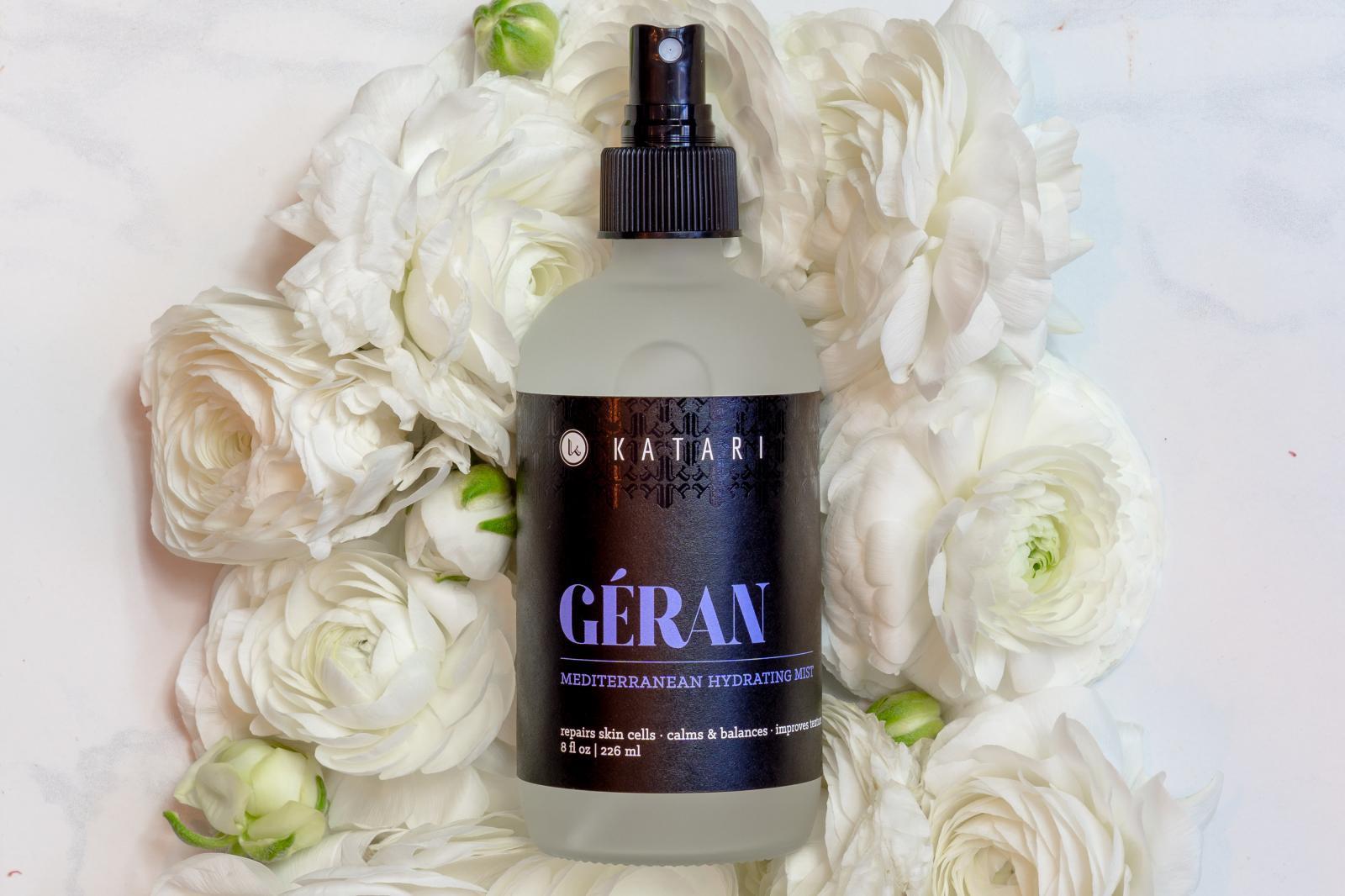 Geran - Mediterranean Hydrating Mist - pure, vapor-distilled geranium hydrosol - image 3